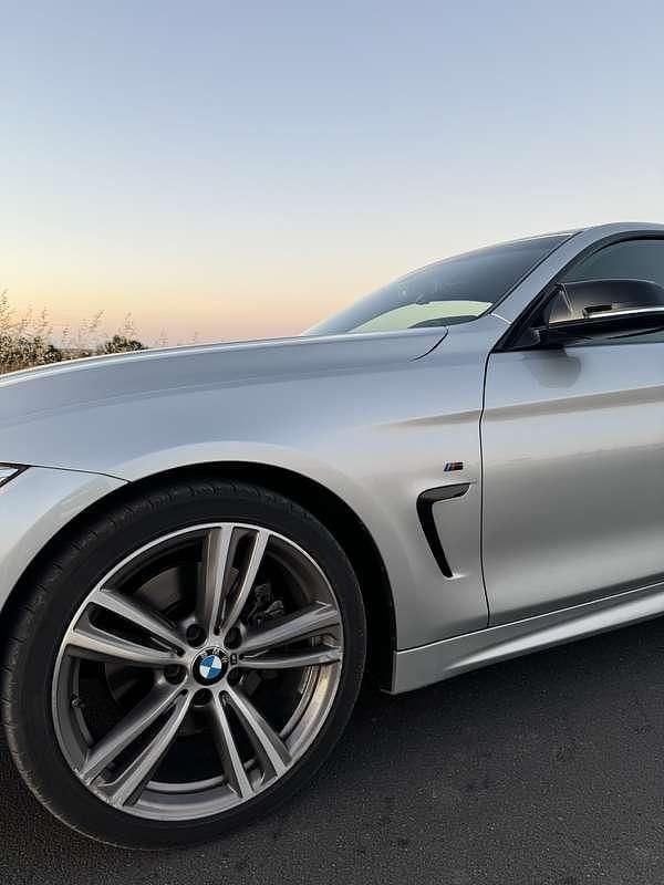 Usata BMW 428 M Sport 245 CV (180 kW) 2014 Argento Coupé