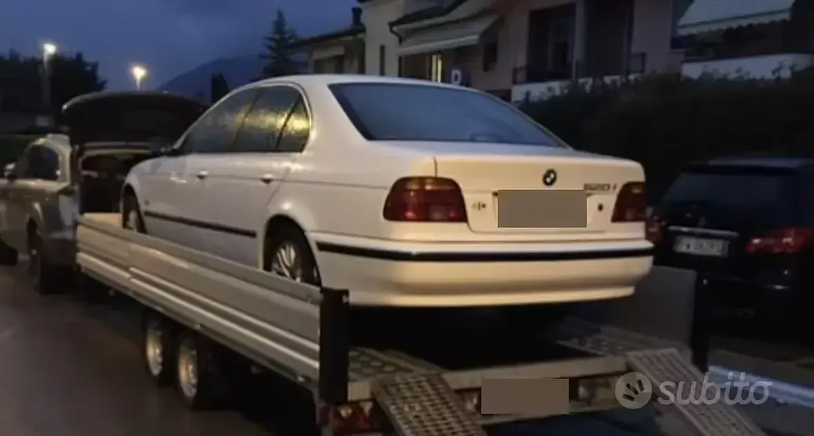 Usata BMW 520 150 CV (110 kW) 1996 Bianco Berlina