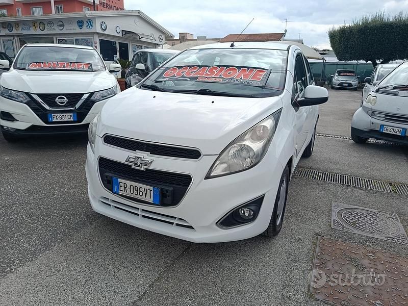Usata Chevrolet Spark LS 68 CV (50 kW) 2013 Bianco Utilitaria