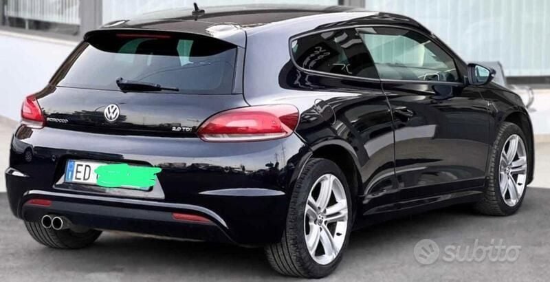 Usata VW Scirocco 170 CV (125 kW) 2010 Nero Coupé