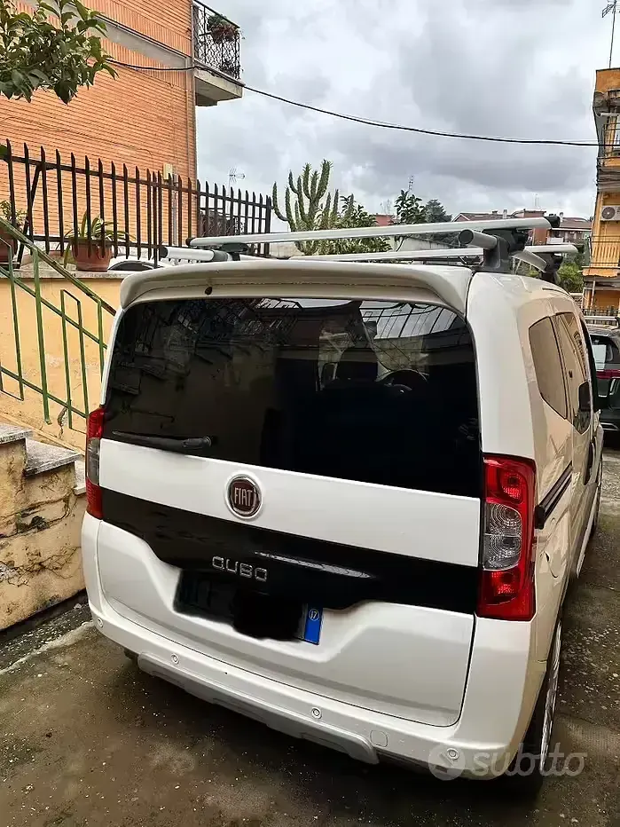Usata Fiat Qubo Trekking 95 CV (69 kW) 2017 Bianco Monovolume