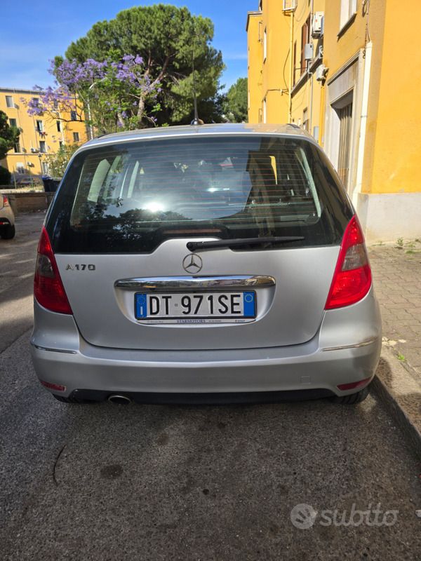 Usata Mercedes A170 Avantgarde 116 CV (85 kW) 2008 Grigio Monovolume