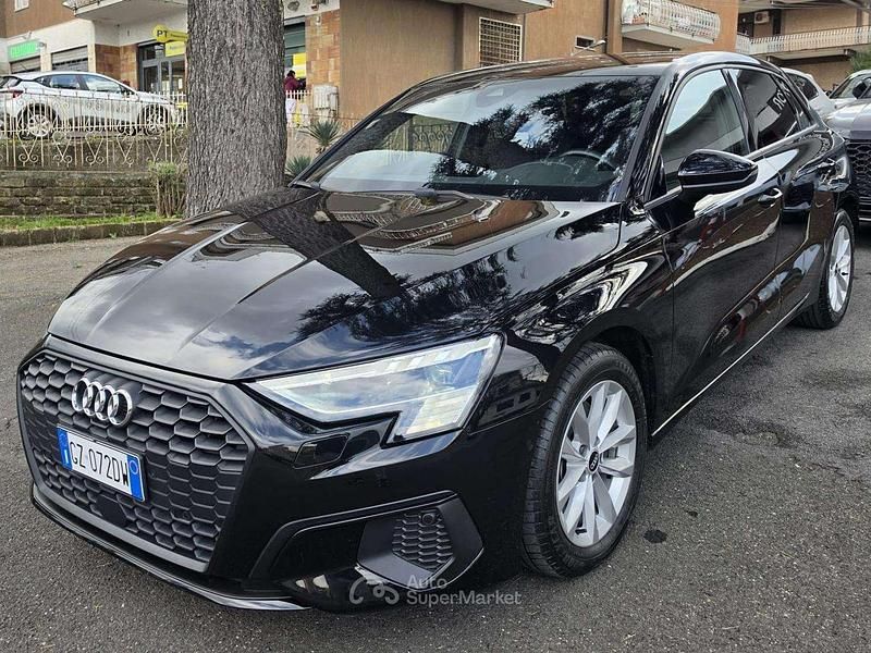 Usata Audi A3 S-Line 150 CV (110 kW) 2020 Nero Berlina