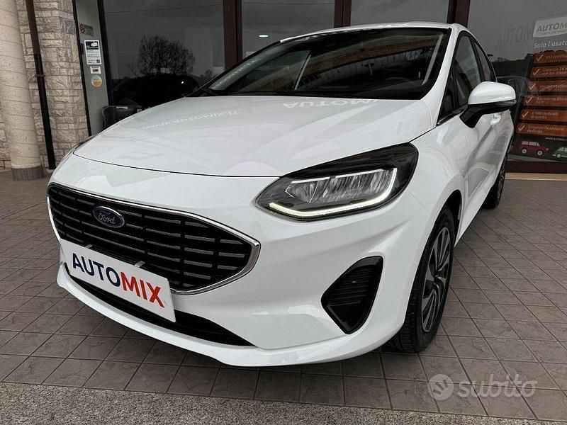Usata Ford Fiesta Titanium 75 CV (55 kW) 2022 Bianco Utilitaria