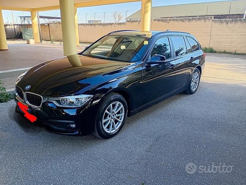 Usata BMW 316 90 CV (66 kW) 2019 Nero Station wagon