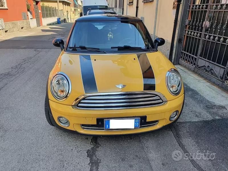 Usata Mini Cooper 120 CV (88 kW) 2007 Giallo Utilitaria