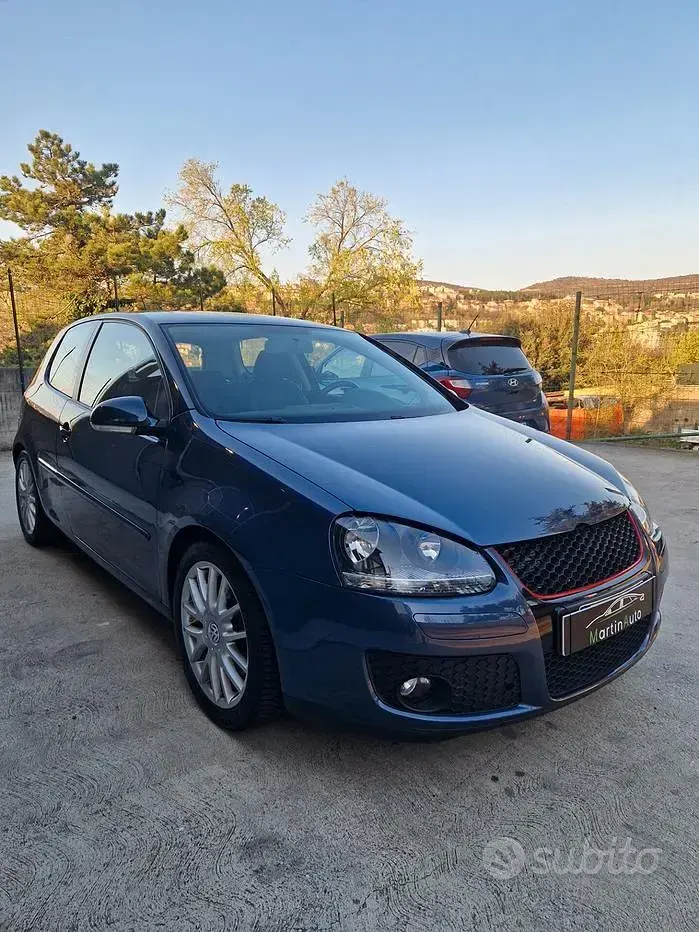 Begagnad VW Golf V 170 HK (125 kW) 2007 Blå Sedan