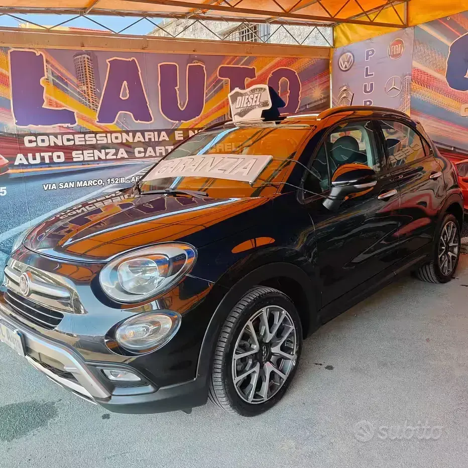 Usata Fiat 500 Cross 120 CV (88 kW) 2017 Nero Station wagon