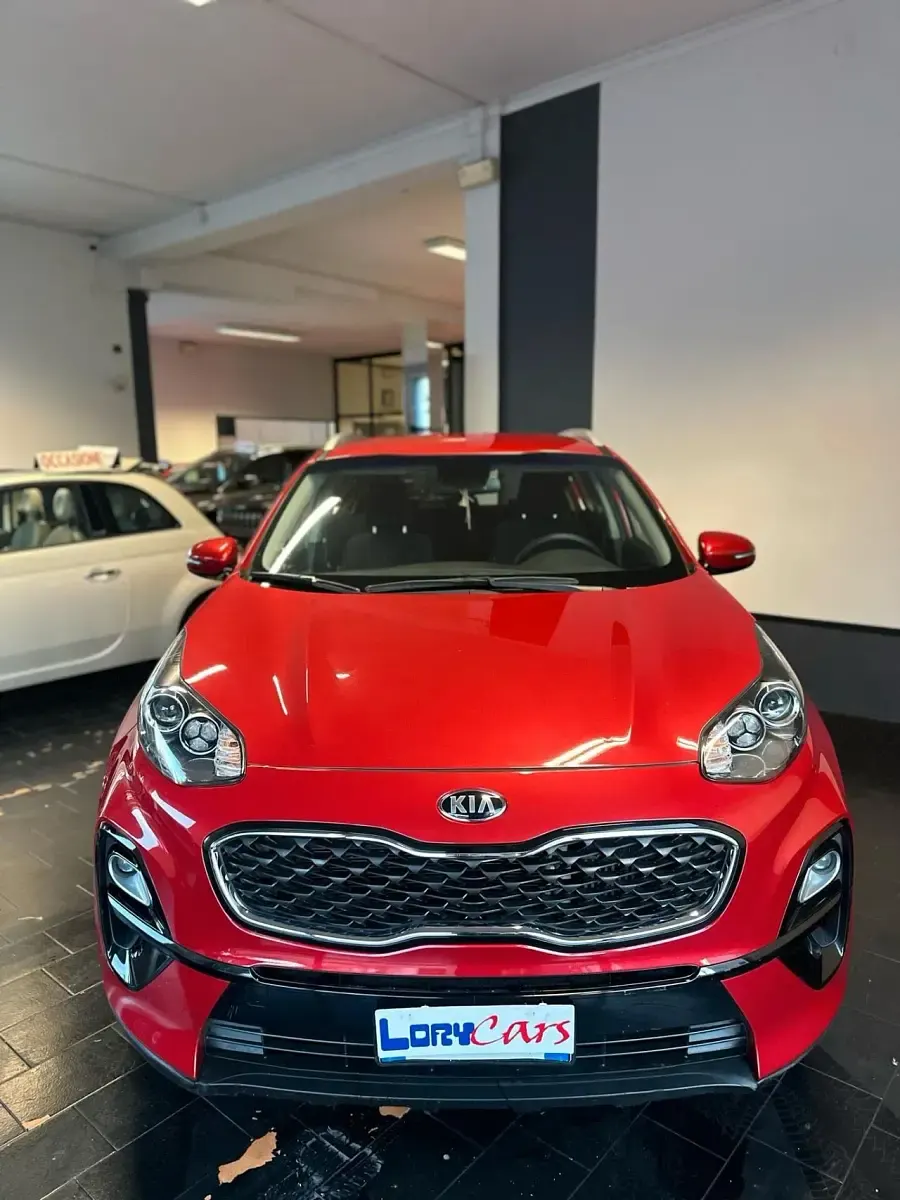 Usata Kia Sportage GT-Line 184 CV (135 kW) 2020 Rosso SUV