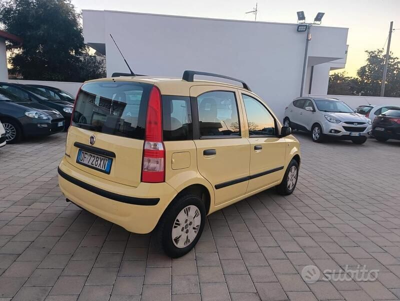 Usata Fiat Panda 60 CV (44 kW) 2007 Giallo Utilitaria
