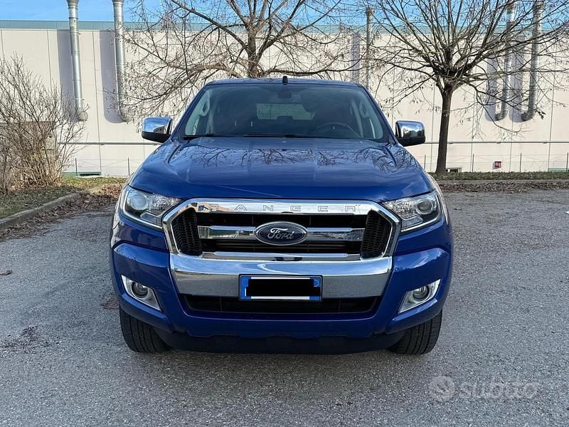Usata Ford Ranger XLT 160 CV (117 kW) 2017 Blu/azzurro Pick-up