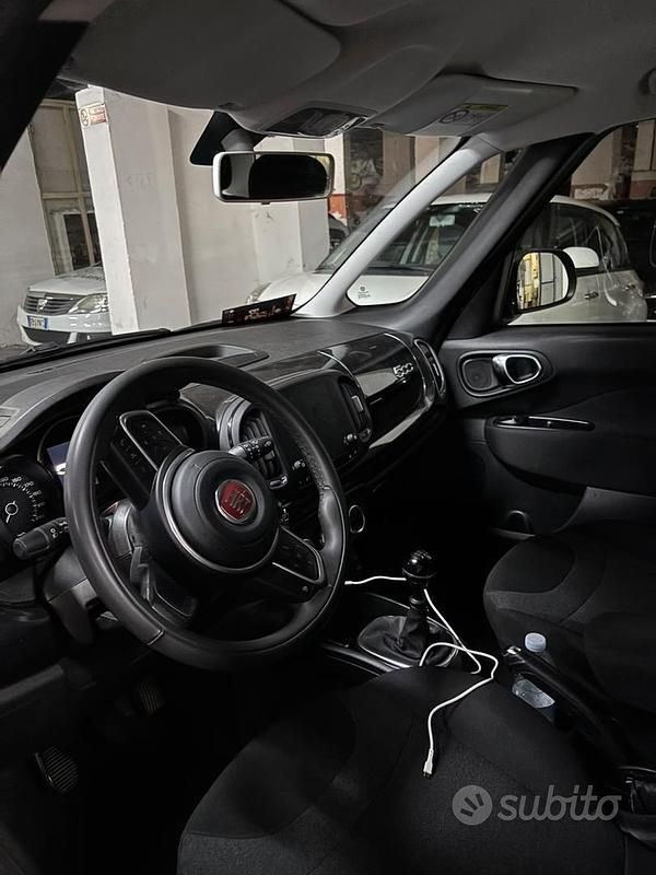 Usata Fiat 500L 95 CV (69 kW) 2019 Nero Monovolume