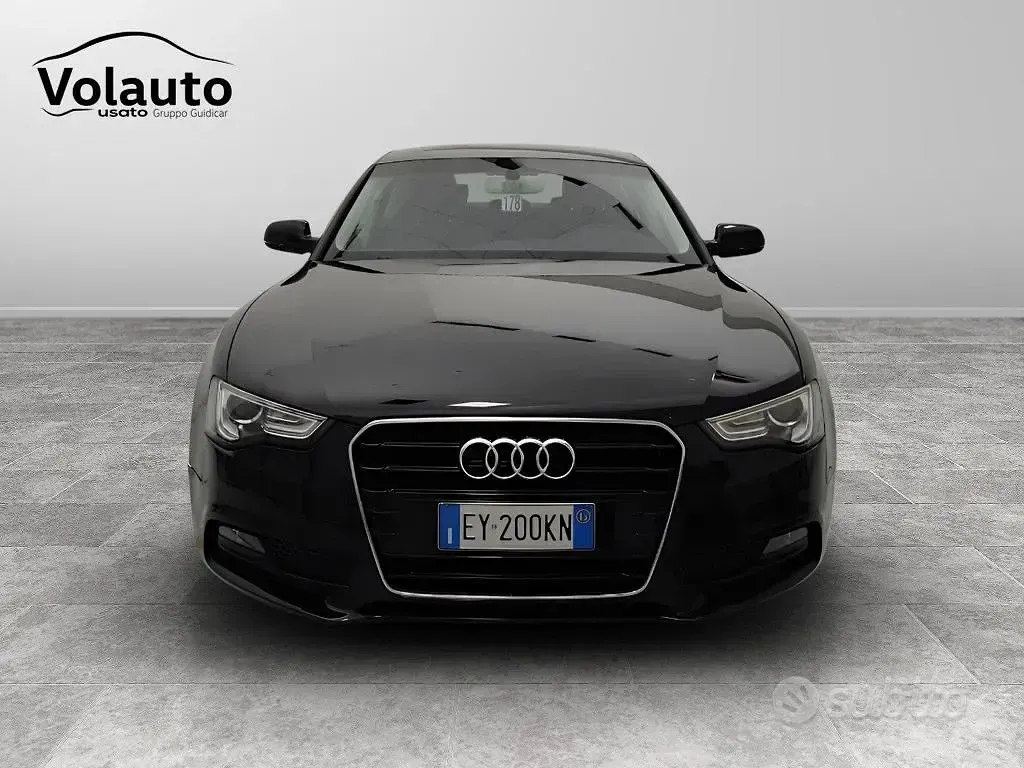 Usata Audi A5 Advanced 190 CV (139 kW) 2015 Nero Coupé
