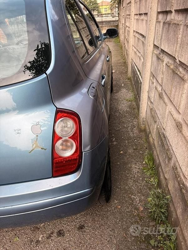 Usata Nissan Micra Acenta 80 CV (58 kW) 2007 Blu Berlina