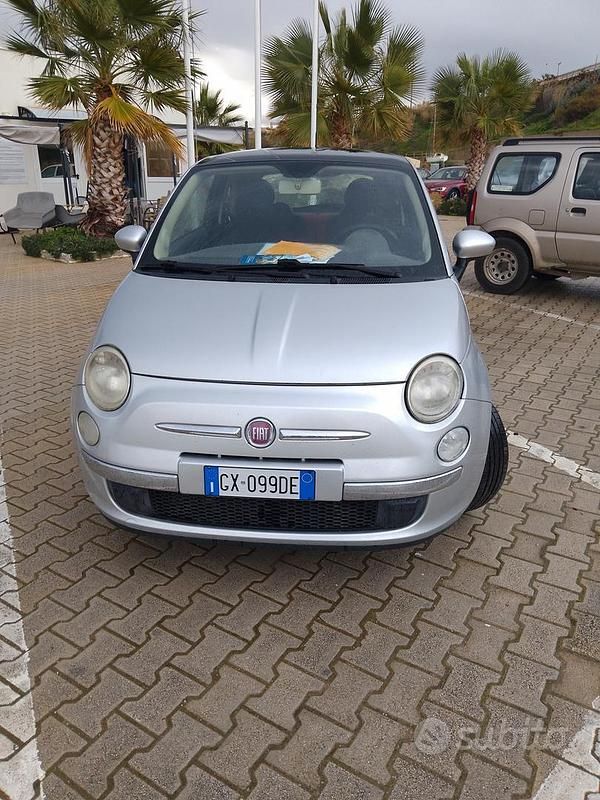 Usata Fiat 500 75 CV (55 kW) 2010 Grigio Berlina