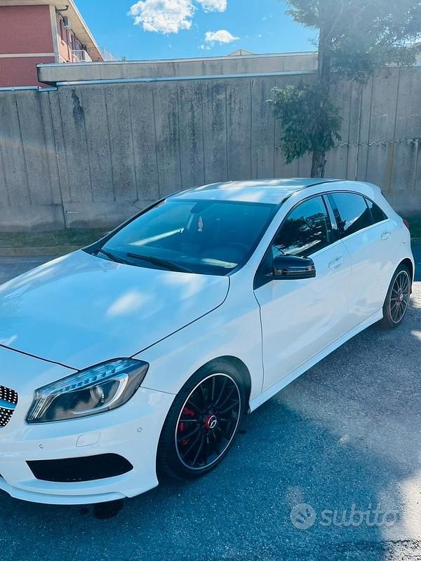 Usata Mercedes A200 136 CV (100 kW) 2013 Bianco Berlina