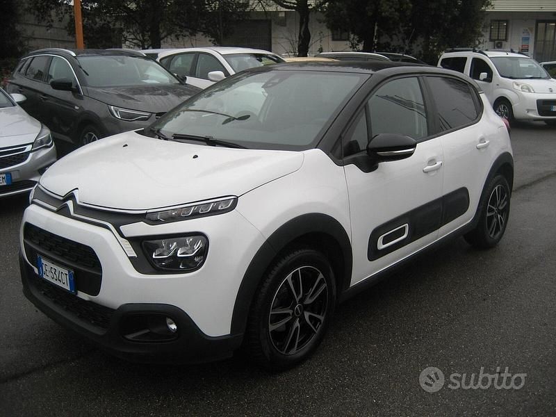 Usata Citroën C3 Feel 102 CV (75 kW) 2021 Bianco Utilitaria