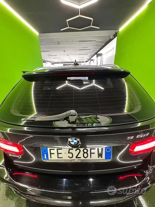 Usata BMW 316 Advantage 115 CV (84 kW) 2016 Nero Station wagon