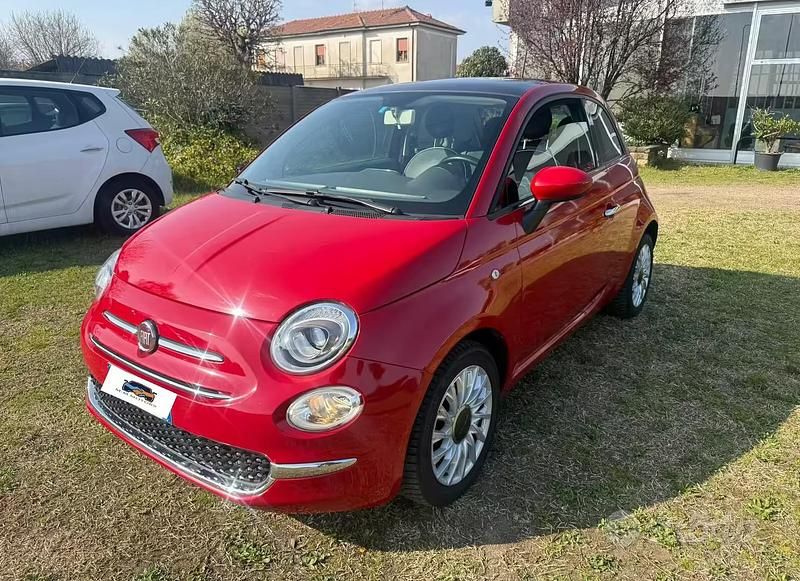 Usata Fiat 500 Lounge 69 CV (50 kW) 2017 Rosso Berlina