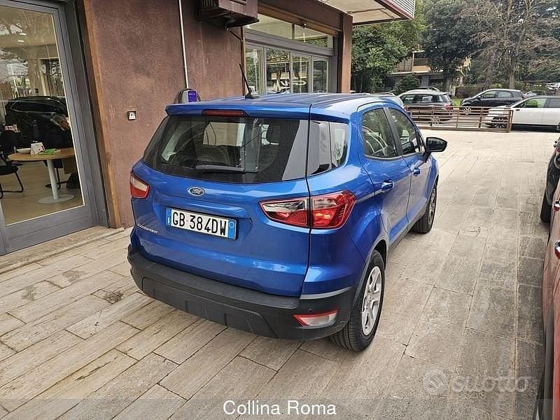 Usata Ford Ecosport 101 CV (74 kW) 2020 Blu/azzurro SUV