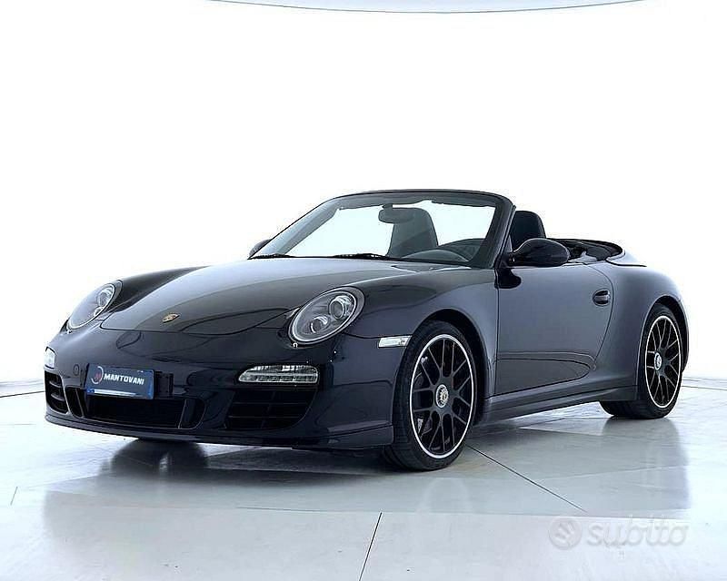 Usata Porsche 911 Carrera 4 Cabriolet 408 CV (300 kW) 2012 Nero Cabrio