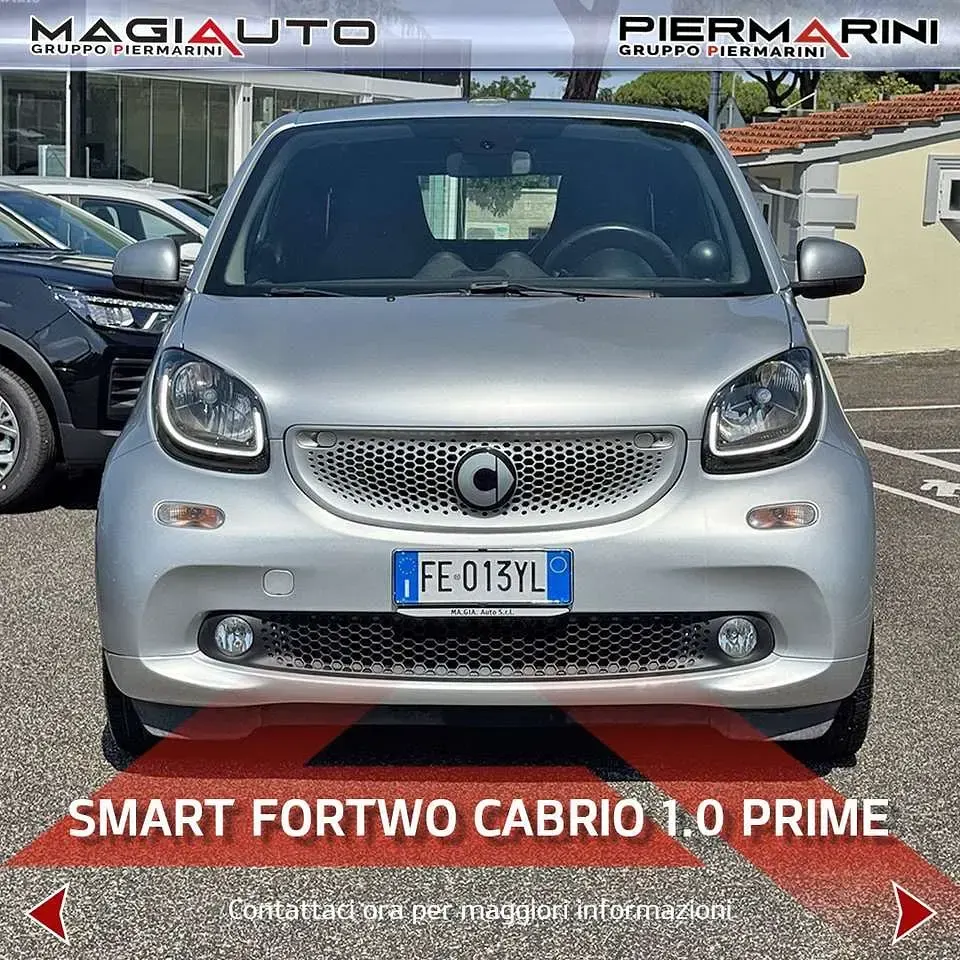 Usata Smart ForTwo Cabrio Prime 71 CV (52 kW) 2016 Grigio Cabrio