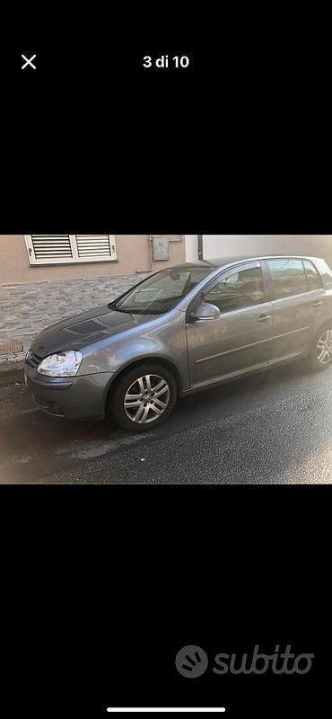 Usata VW Golf V 105 CV (77 kW) 2007 Grigio Berlina