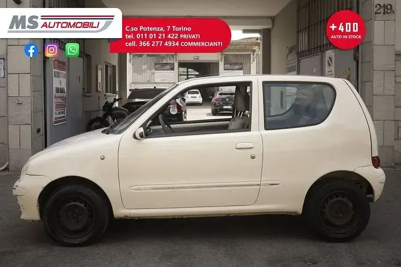 Usata Fiat Seicento 54 CV (39 kW) 2005 Beige Utilitaria