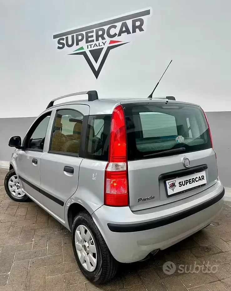 Usata Fiat Panda 69 CV (50 kW) 2010 Grigio Utilitaria
