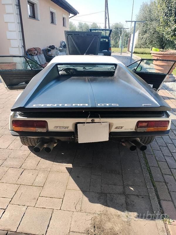 Usata De Tomaso Pantera 1970 Bianco Coupé