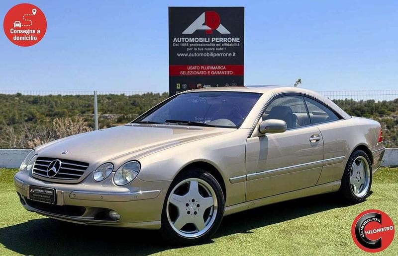 Usata Mercedes CL500 306 CV (225 kW) 2002 Beige travertino Coupé