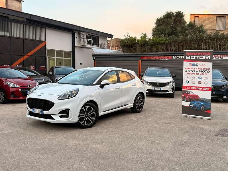 Usata Ford Puma ST-Line 125 CV (91 kW) 2022 Bianco SUV