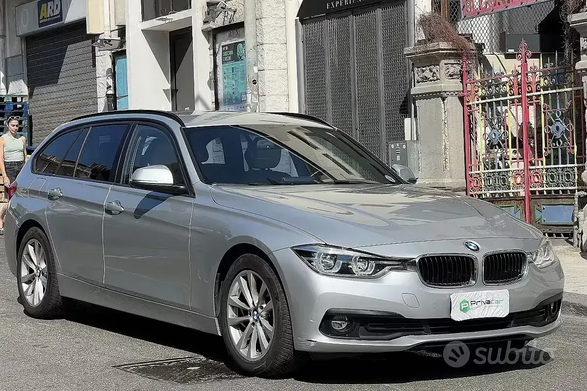 Usata BMW 318 Advantage 150 CV (110 kW) 2016 Grigio Station wagon
