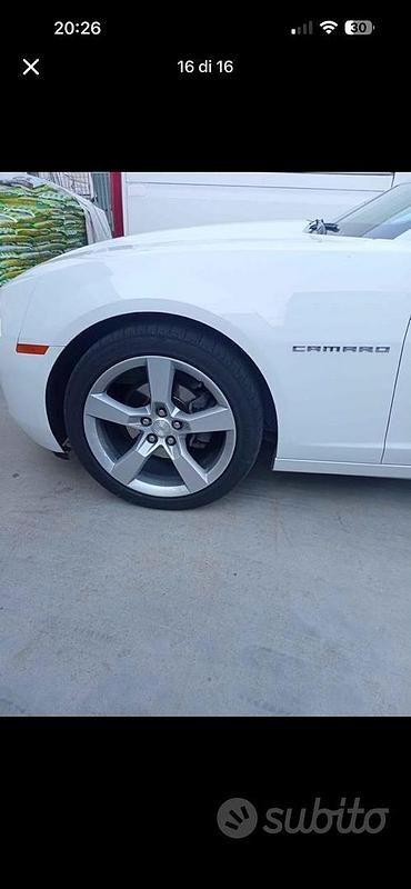Usata Chevrolet Camaro 2012 Bianco Cabrio