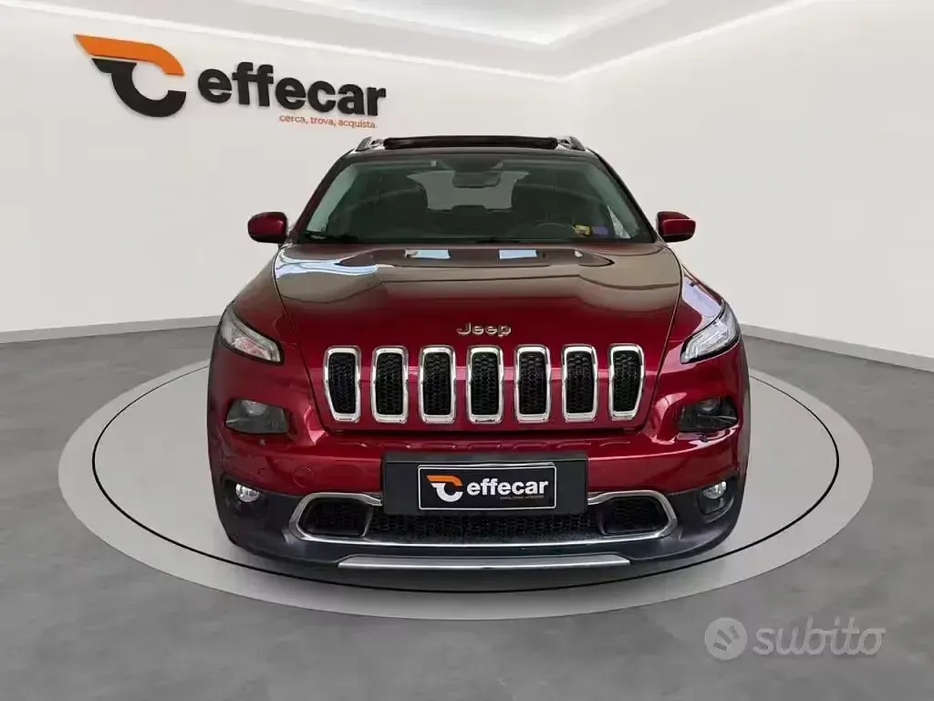 Usata Jeep Cherokee Overland 200 CV (147 kW) 2017 Rosso SUV