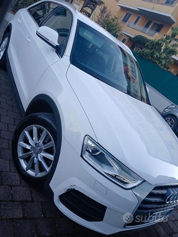 Usata Audi Q3 150 CV (110 kW) 2016 Bianco SUV