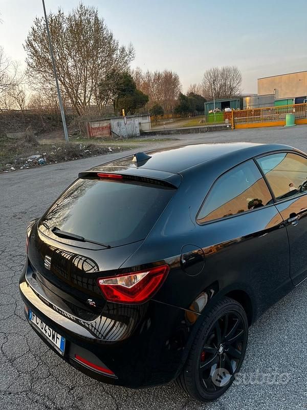 Usata Seat Ibiza FR 110 CV (80 kW) 2016 Nero Coupé