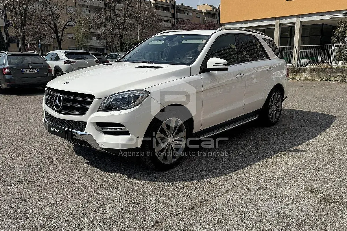 Usata Mercedes ML250 Premium 204 CV (150 kW) 2015 Bianco SUV