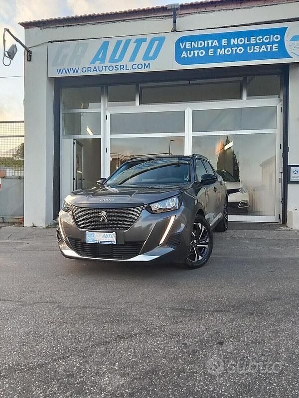 Grigio originale Usata 2022 Peugeot 2008 Allure SUV | 16.500 € (Super prezzo) - Immagine 1/4