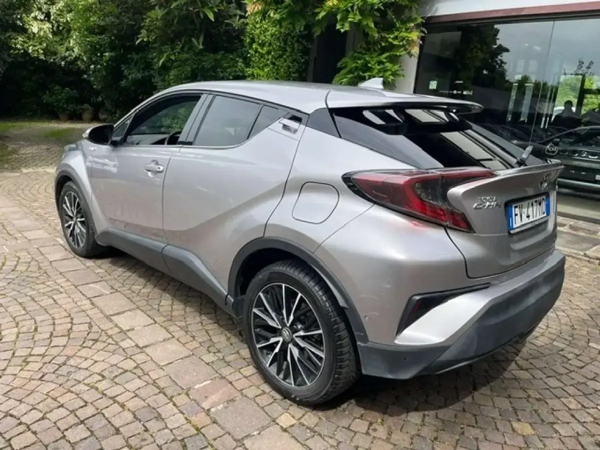Brugt Toyota C-HR Lounge 98 HK (72 kW) 2019 Sølv SUV