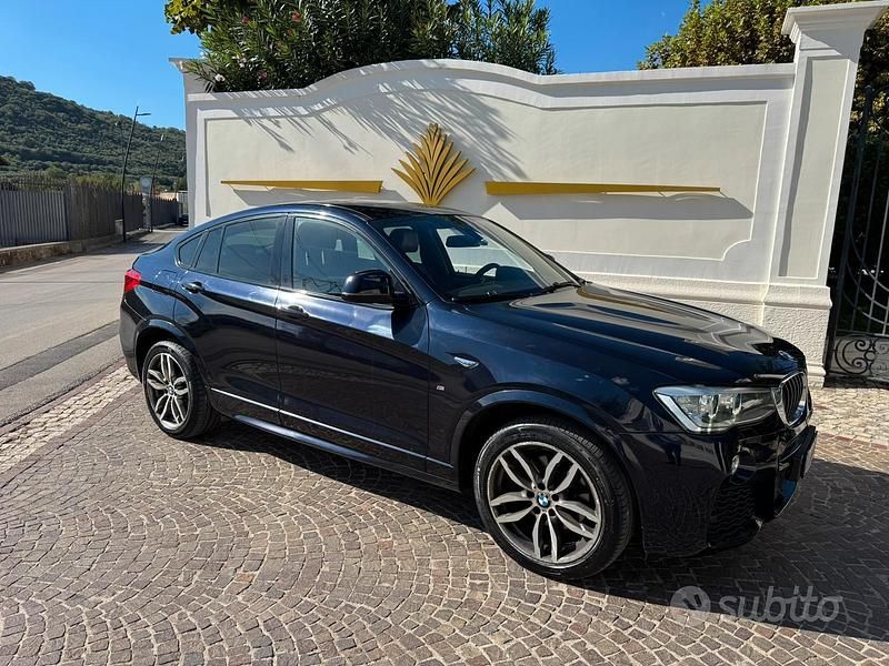 Usata BMW X4 Efficient Dynamics 190 CV (139 kW) 2014 Blu SUV