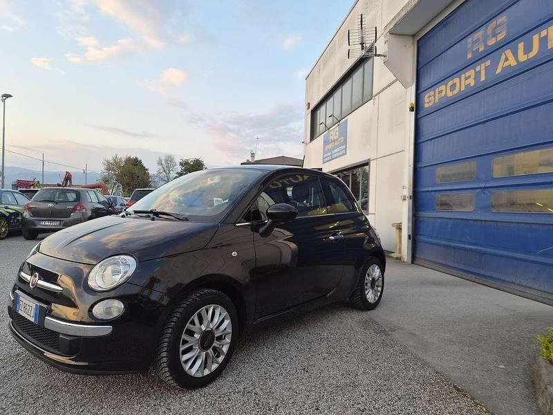 Usata Fiat 500 Lounge 69 CV (50 kW) 2015 Nero Utilitaria