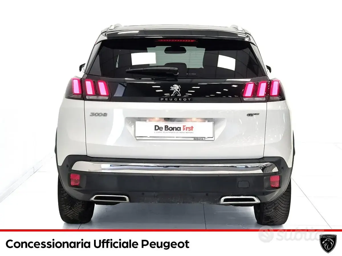 Usata Peugeot 3008 GT 177 CV (130 kW) 2019 Bianco SUV