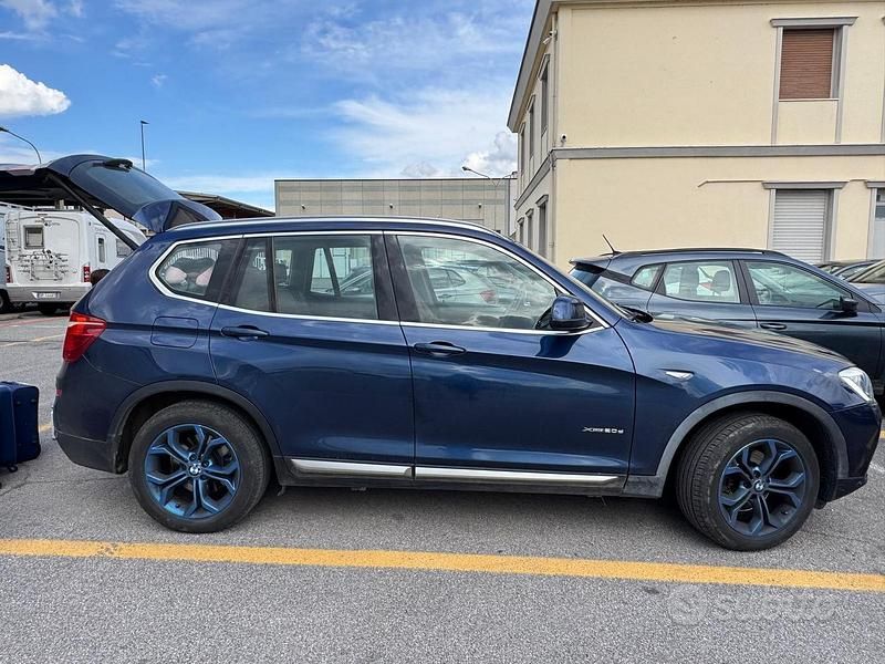 Usata BMW X3 190 CV (139 kW) 2017 Blu SUV