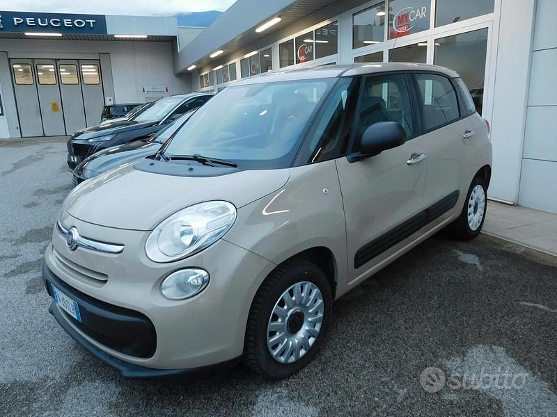 Usata Fiat 500L Pop 80 CV (58 kW) 2014 Beige Monovolume