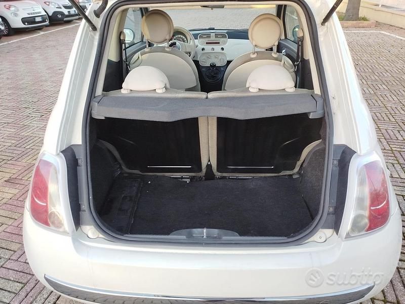 Usata Fiat 500 69 CV (50 kW) 2007 Bianco Utilitaria