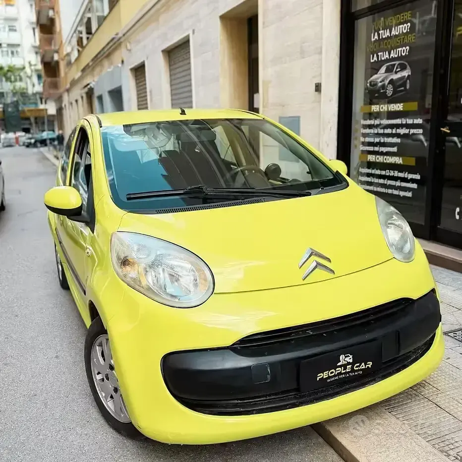 Usata Citroën C1 68 CV (50 kW) 2007 Giallo Utilitaria