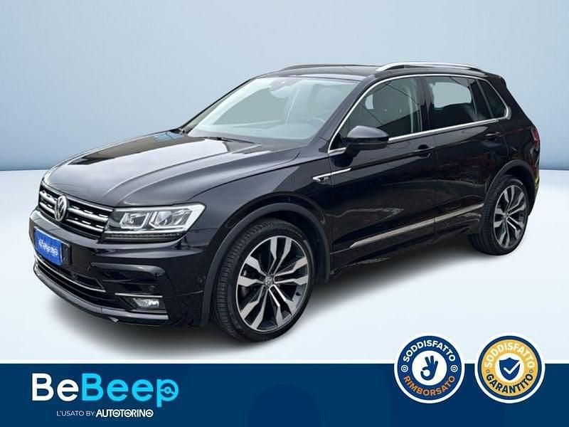 Usata VW Tiguan Advance 150 CV (110 kW) 2019 Nero pastello SUV