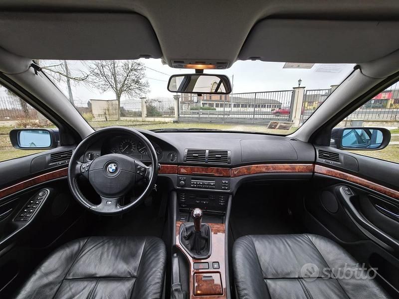 Usata BMW 523 170 CV (125 kW) 1998 Blu Berlina