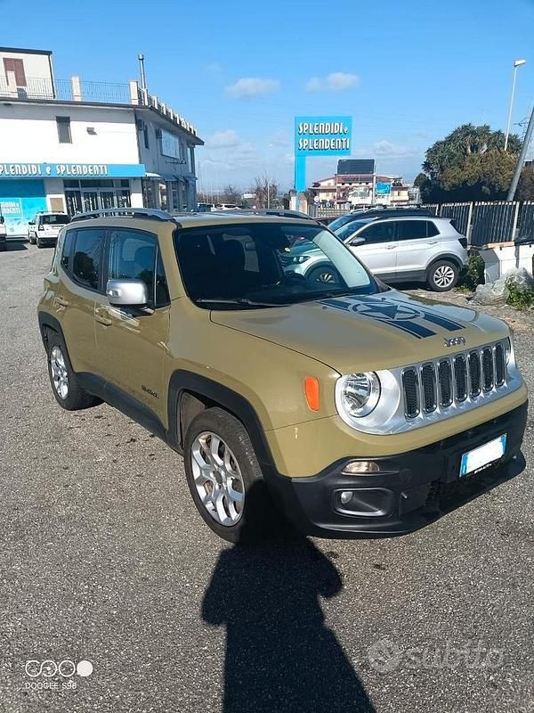 Usata Jeep Renegade Limited 120 CV (88 kW) 2015 Verde SUV